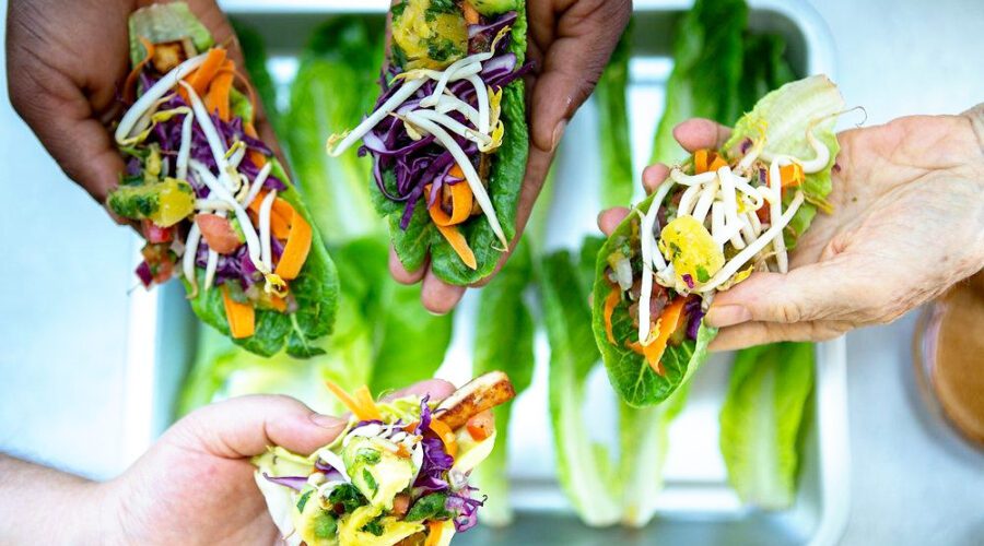 healthy colorful raw vegan meal recipes