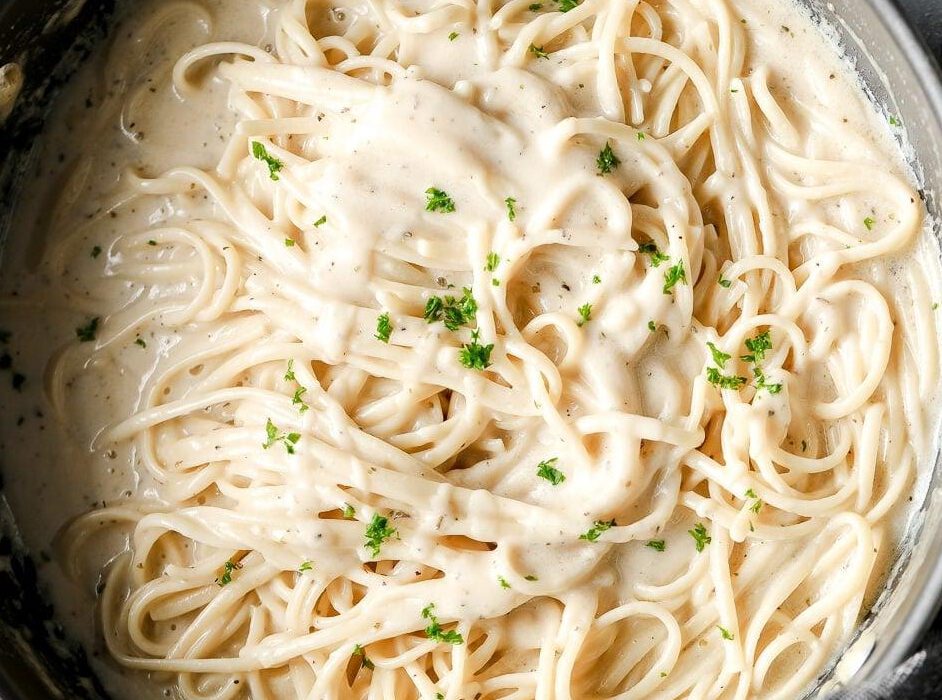creamy dairy free Alfredo pasta sauce recipe