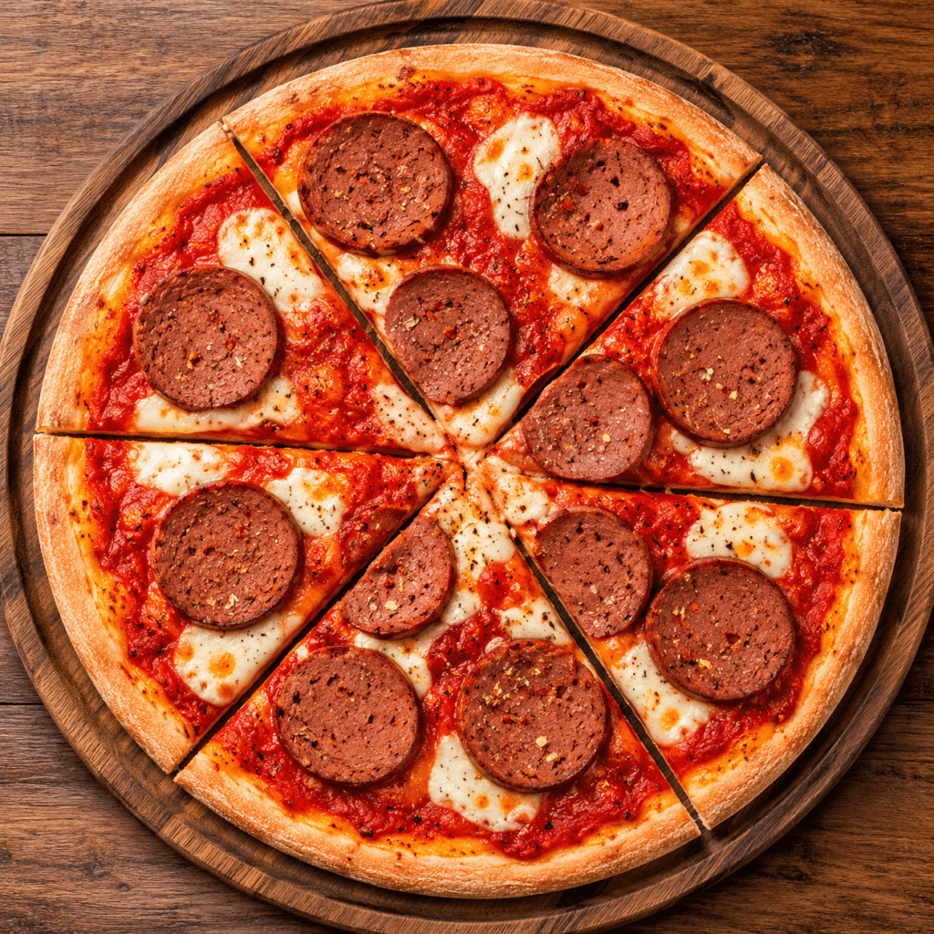 Homemade Vegan Pepperoni Recipe (Spicy, Smoky & Meaty)