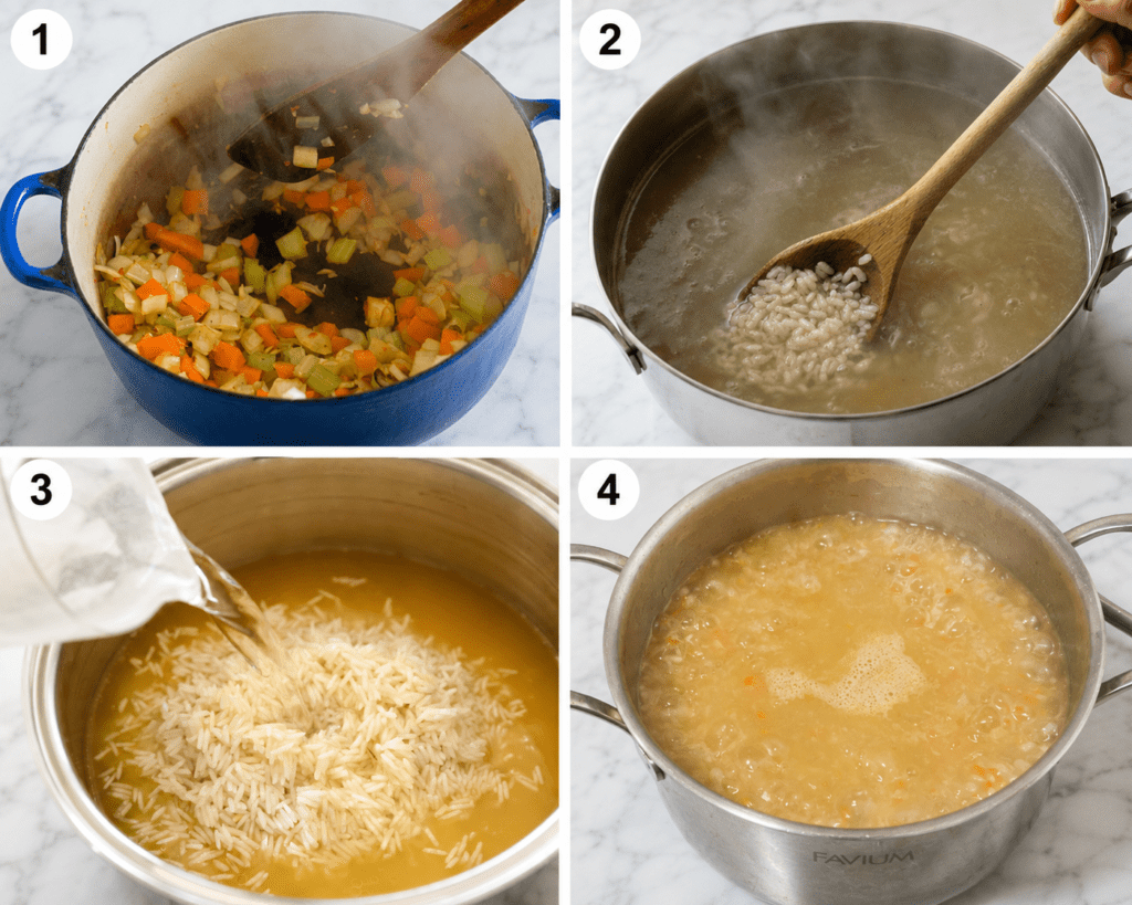 Easy Vegan Brothy Rice Recipe (Warm, Cozy & Comforting)