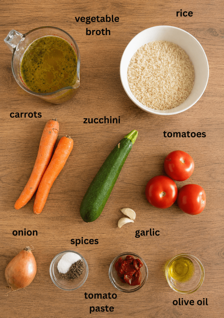 Easy Vegan Brothy Rice Recipe (Warm, Cozy & Comforting)
