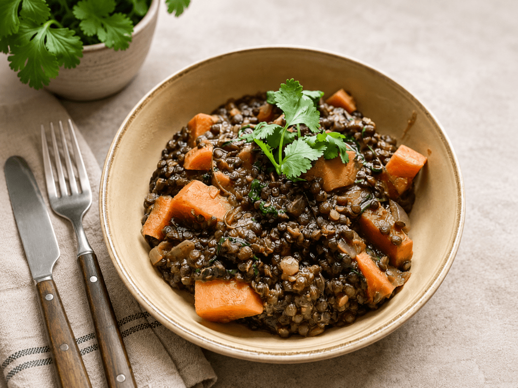 Easy Beluga Lentils Recipe (High-Protein Vegan Meal)