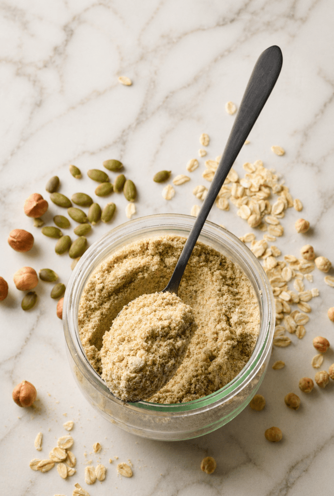 Homemade Protein Powder Recipe (Healthy DIY Vegan Blend for Smoothies & Shakes)