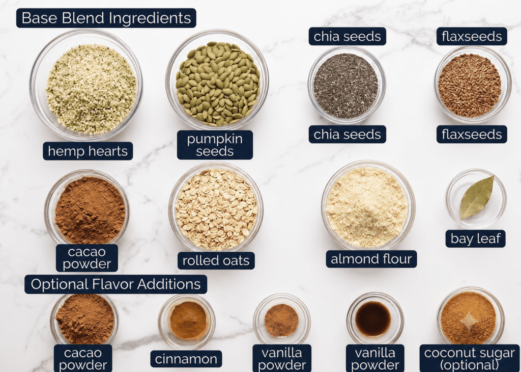 Homemade Protein Powder Recipe (Healthy DIY Vegan Blend for Smoothies & Shakes)
