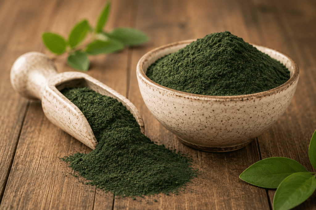 Spirulina Smoothie Recipe (Healthy Green Superfood Drink)