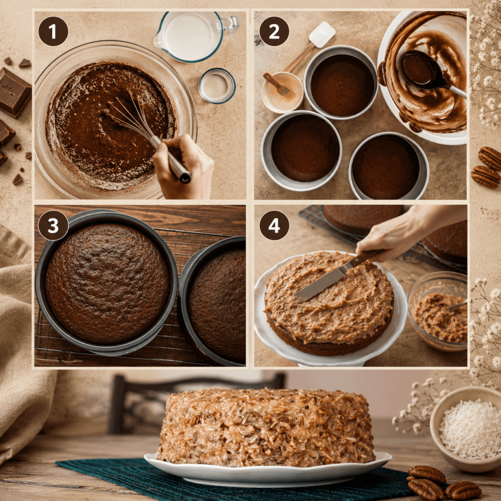 Vegan German Chocolate Cake (Rich, Moist & Decadent)